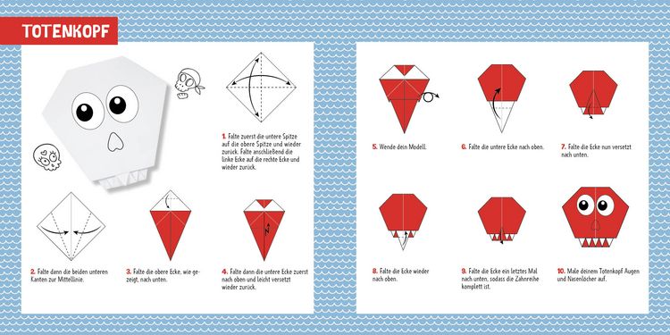 Produktbild: 88 x Origami Kids &ndash; Wilde Piraten