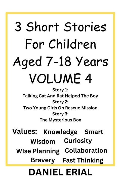 Produktbild: 3 Short stories for children aged 7-18 years volume 4