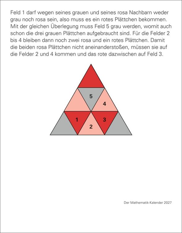 Produktbild: Der Mathematik-Kalender Tagesabrei&szlig;kalender 2027 - Nachts teile ich heimlich durch Null