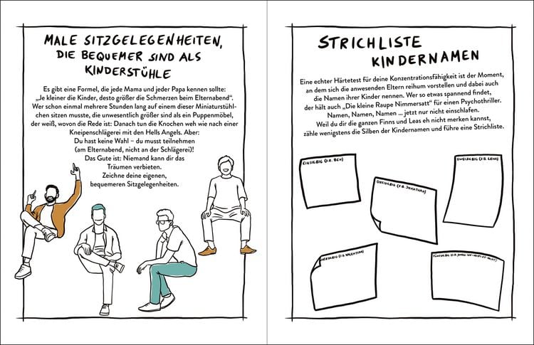 Produktbild: Das Kritzelbuch f&uuml;r den Elternabend