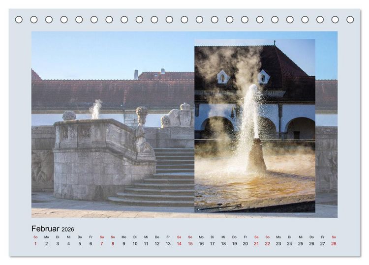 Produktbild: Ein Besuch in Bad Nauheim (Tischkalender 2026 DIN A5 quer), CALVENDO Monatskalender