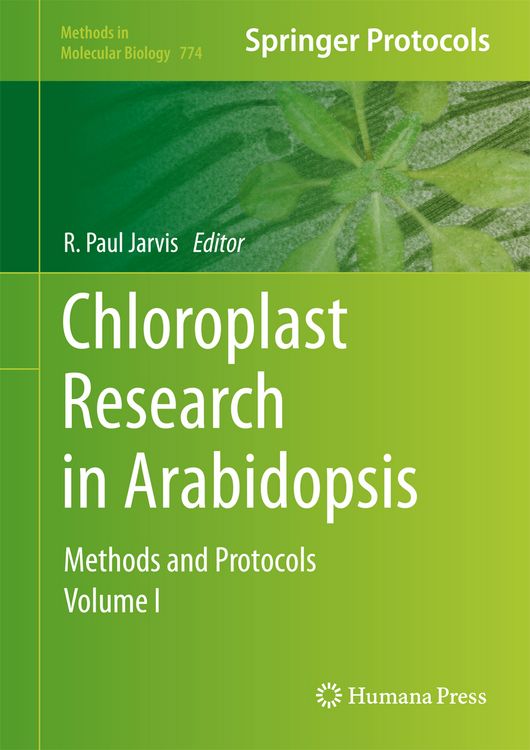 Produktbild: Chloroplast Research in Arabidopsis