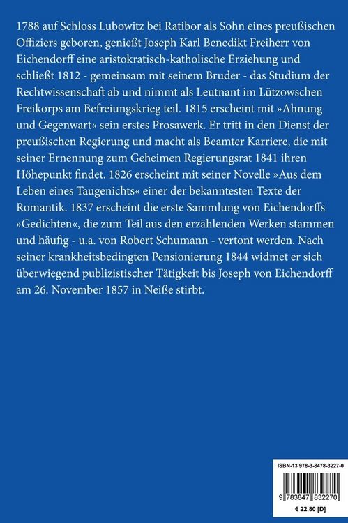Produktbild: Das Marmorbild / Die Zauberei im Herbste (Gro&szlig;druck)