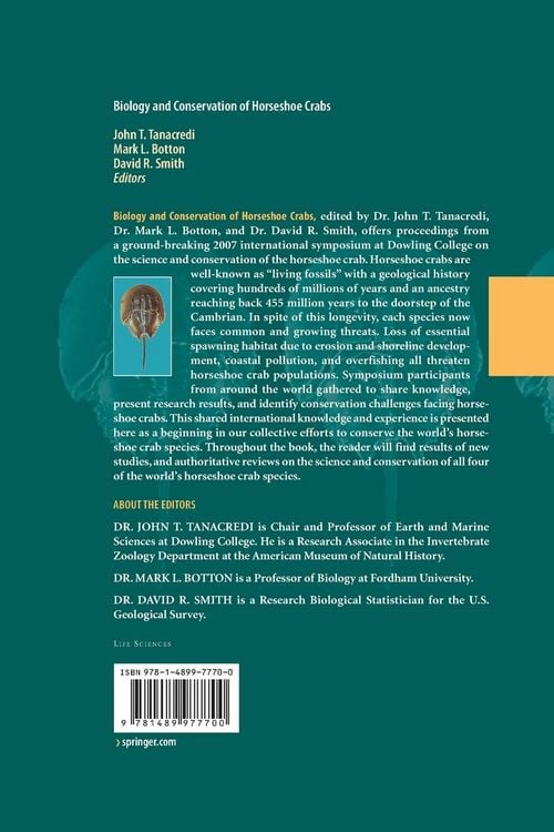 Produktbild: Biology and Conservation of Horseshoe Crabs