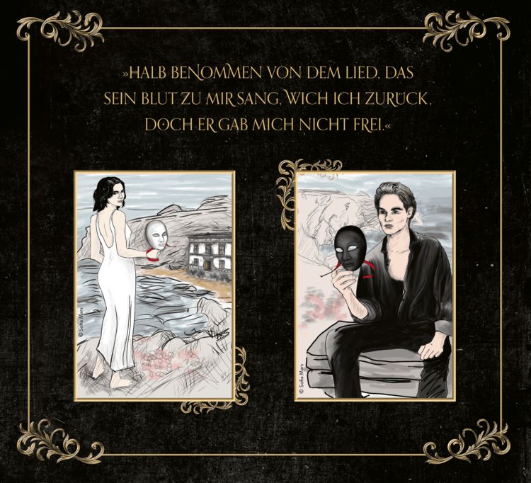 Produktbild: Die Erhabenen - Liebe, so rot wie Blut
