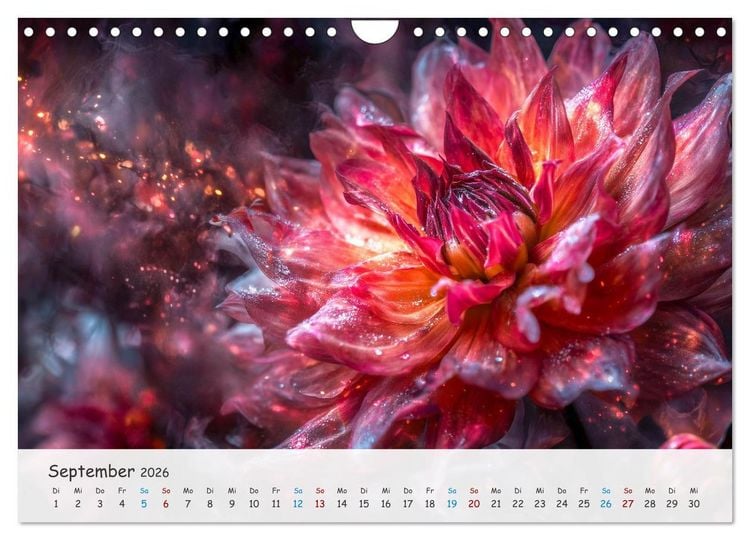 Produktbild: Florale Kompositionen (Wandkalender 2026 DIN A4 quer), CALVENDO Monatskalender