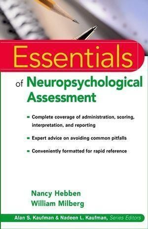 Produktbild: Essentials of Neuropsychological Assessment