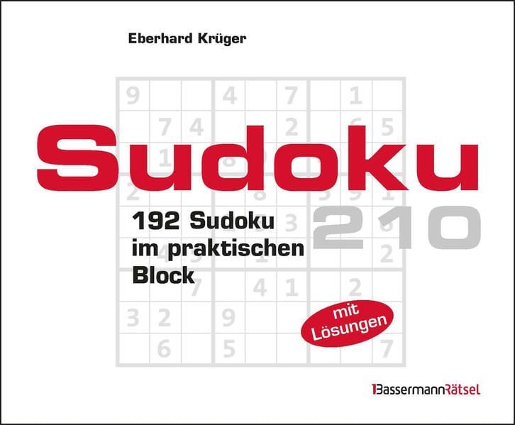 Produktbild: Sudokublock 210