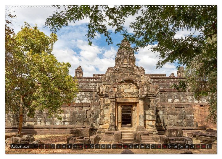 Produktbild: Angkor - Die Tempel der Khmer (Wandkalender 2026 DIN A2 quer), CALVENDO Monatskalender