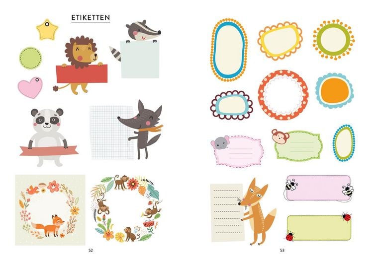 Cupkin Tier-Aufkleberbuch Für Kinder – 500+ Sticker, 12 Szenen & 12 Malvorlagen | Perfekt Für Reisen, Geschenke & Kreativität