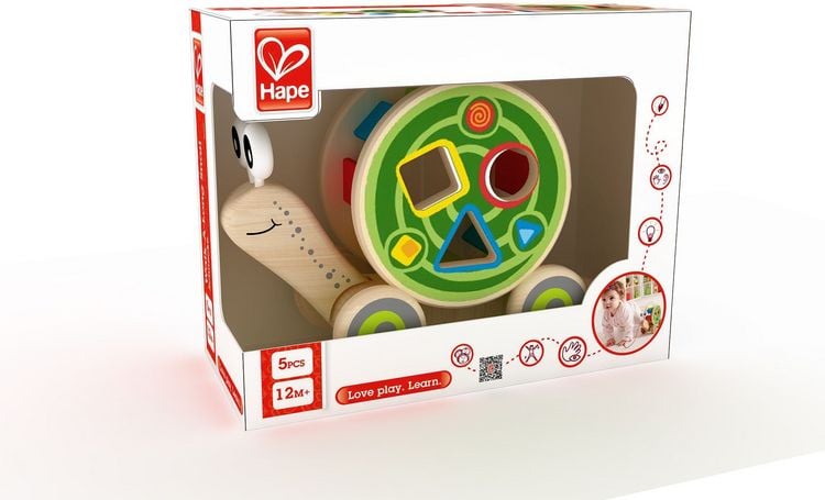 Produktbild: Hape Nachzieh-Schnecke