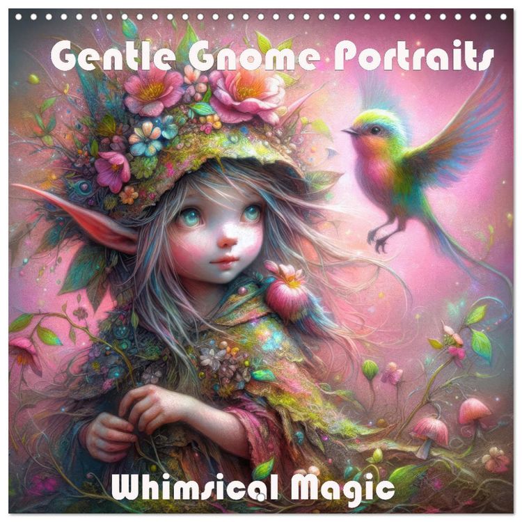 Produktbild: Gentle Gnome Portraits - Whimsical Magic (Wall Calendar 2026 12 &times; 12 Inch) CALVENDO 12 Month Wall Calendar