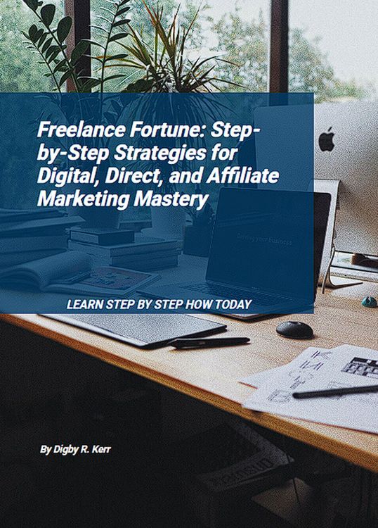 Produktbild: Freelance Fortune: Step-by-Step Strategies for Digital Direct and Affiliate Marketing Mastery