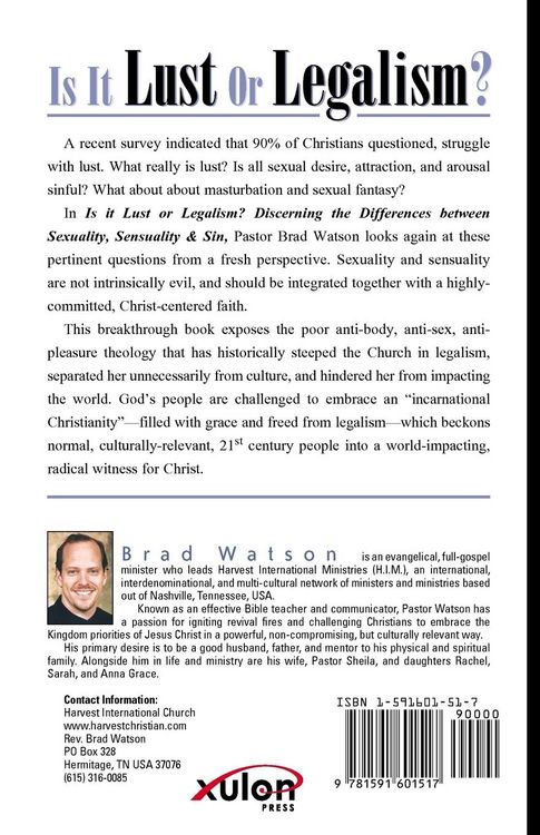 Produktbild: Is It Lust or Legalism?