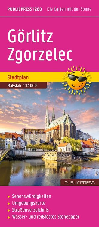 Produktbild: Publicpress Stadtplan G&ouml;rlitz, Zgorzelec 1:14.000