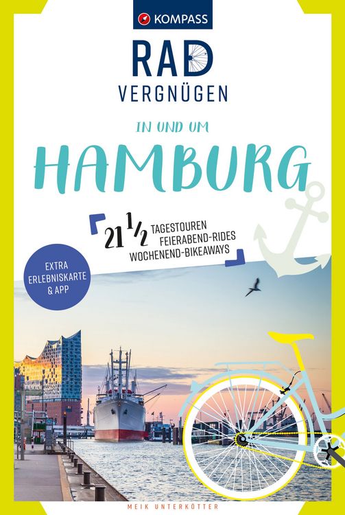 Produktbild: KOMPASS Radvergn&uuml;gen in und um Hamburg
