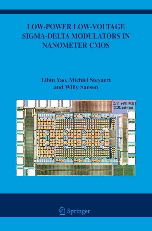Produktbild: Low-Power Low-Voltage Sigma-Delta Modulators in Nanometer CMOS