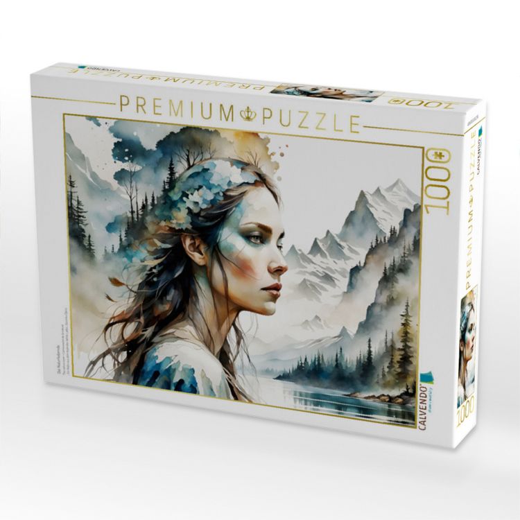 Produktbild: CALVENDO Puzzle Die Naturliebende | 1000 Teile Lege-Gr&ouml;&szlig;e 64x48cm Foto-Puzzle f&uuml;r gl&uuml;ckliche Stunden