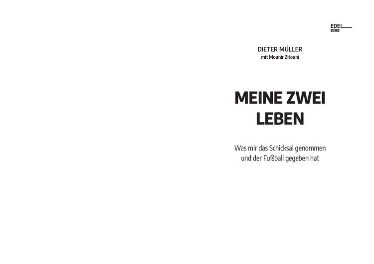 Produktbild: Dieter M&uuml;ller - Meine zwei Leben