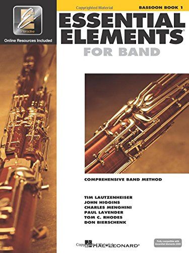 Produktbild: Essential Elements for Band - Bassoon Book 1 with Eei Book/Online Media [With CDROM]