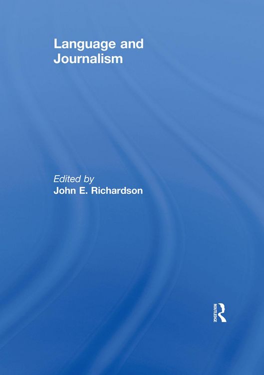 Produktbild: Language and Journalism