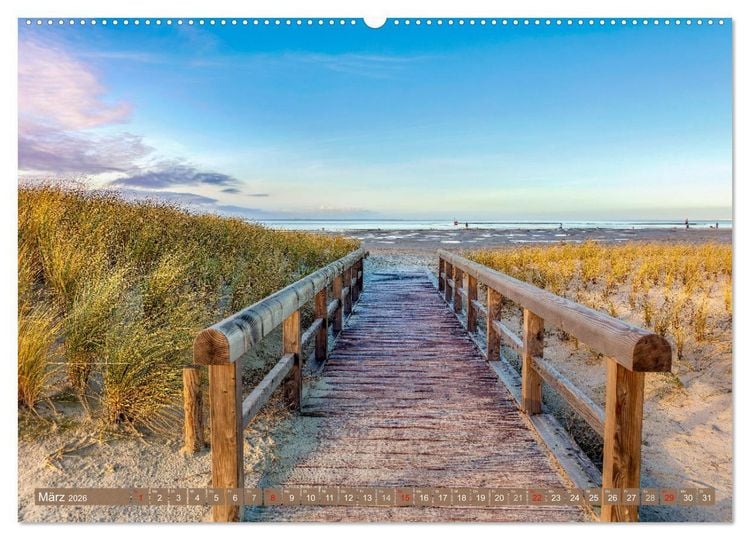 Produktbild: Meine Liebe zu Norden-Norddeich (hochwertiger Premium Wandkalender 2026 DIN A2 quer), Kunstdruck in Hochglanz