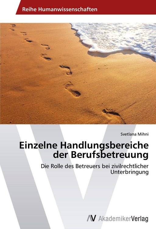 Produktbild: Einzelne Handlungsbereiche der Berufsbetreuung