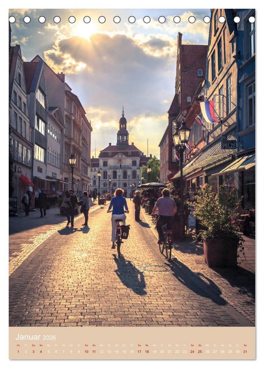 Produktbild: Sch&ouml;nes L&uuml;neburg (Tischkalender 2026 DIN A5 hoch), CALVENDO Monatskalender