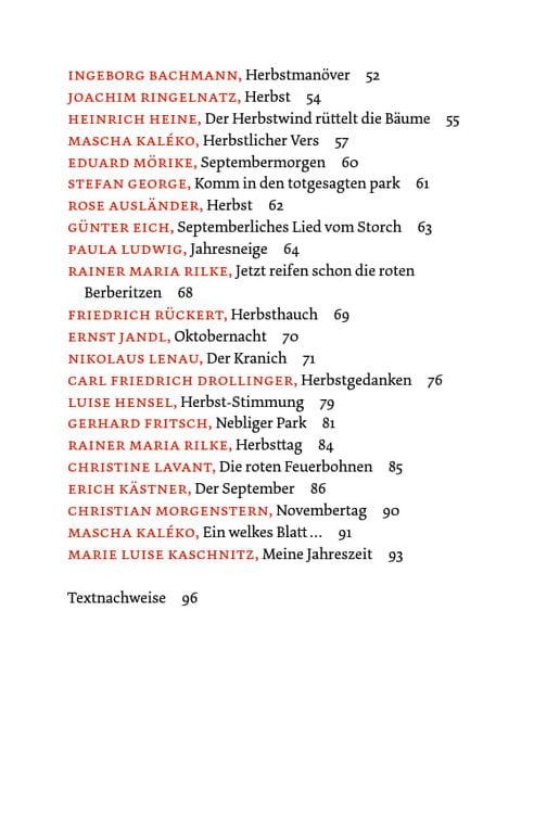 Produktbild: Die sch&ouml;nsten Herbstgedichte