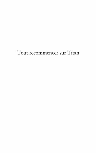 Produktbild: Tout recommencer sur titan