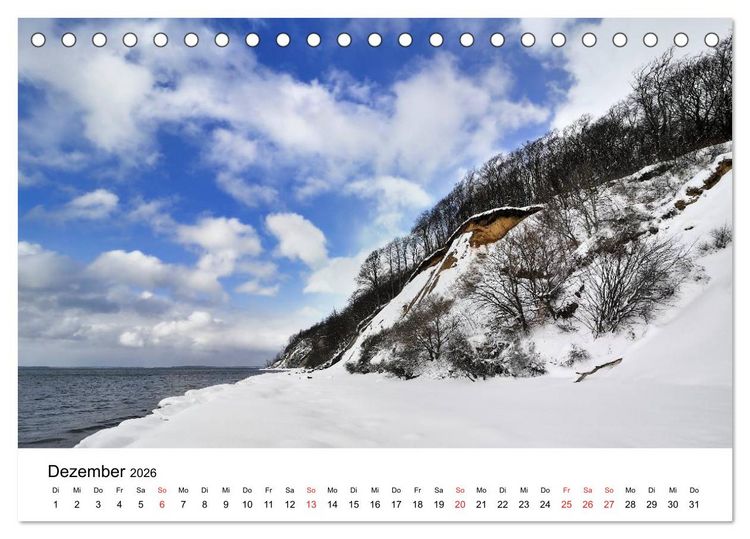 Produktbild: Insel R&uuml;gen Impressionen (Tischkalender 2026 DIN A5 quer), CALVENDO Monatskalender