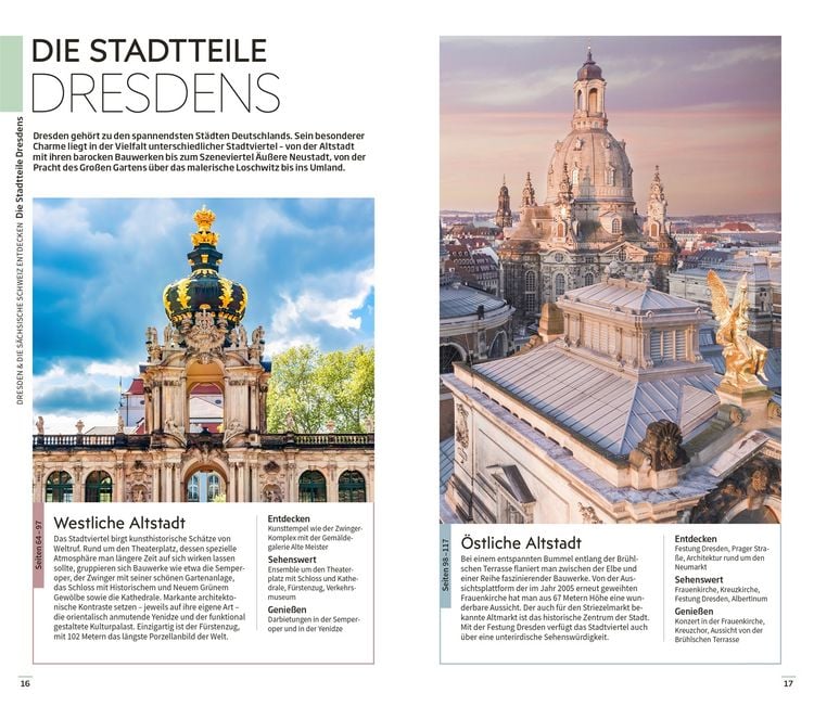 Produktbild: Vis-&agrave;-Vis Reisef&uuml;hrer Dresden und S&auml;chsische Schweiz