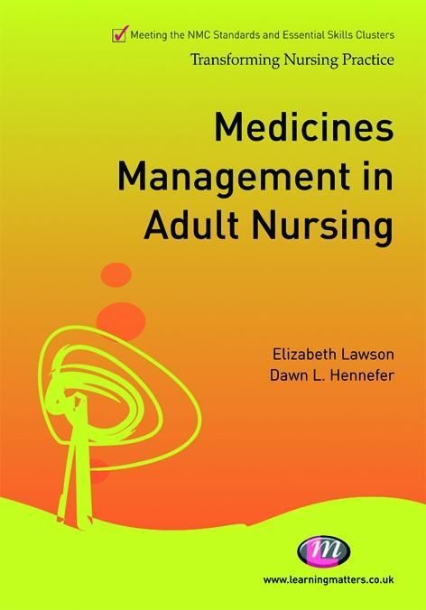 Produktbild: Medicines Management in Adult Nursing