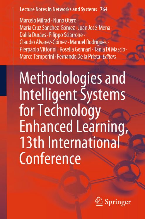 Produktbild: Methodologies and Intelligent Systems for Technology Enhanced Learning, 13th International Conference
