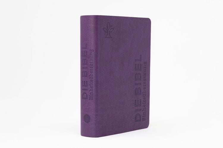 Produktbild: Die Bibel. Senfkorn, Handschmeichler lila