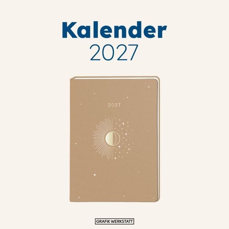 Produktbild: Terminplaner NatureArt 2027 Mond