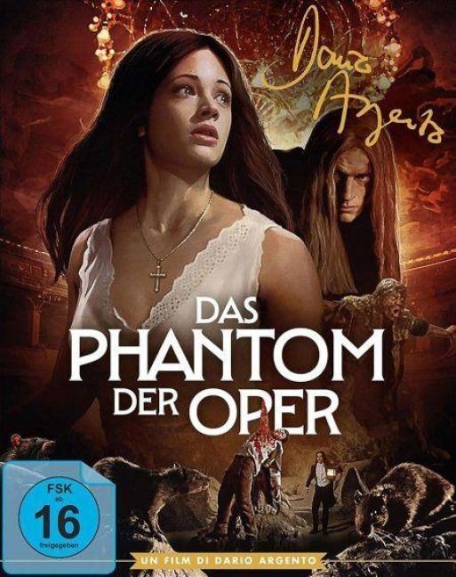 Produktbild: Das Phantom der Oper (Dario Argento) - Mediabook (4K Ultra HD+Blu-ray)