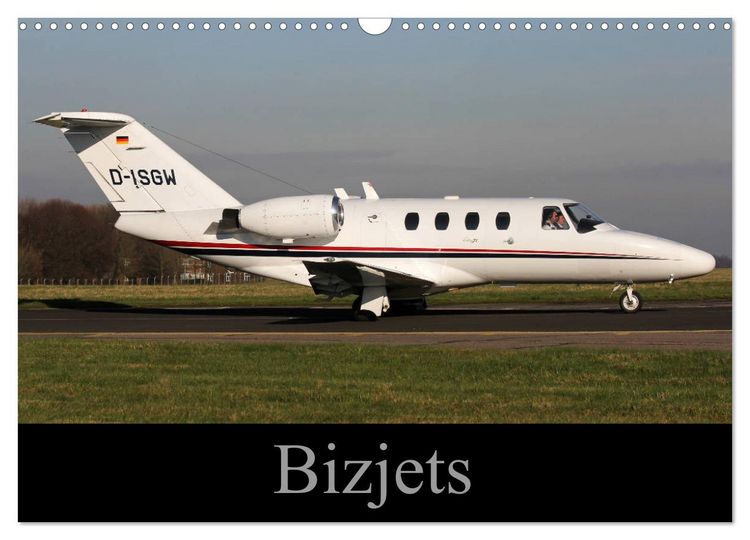 Produktbild: Bizjets (Wall Calendar 2026 DIN A3 landscape), CALVENDO 12 Month Wall Calendar
