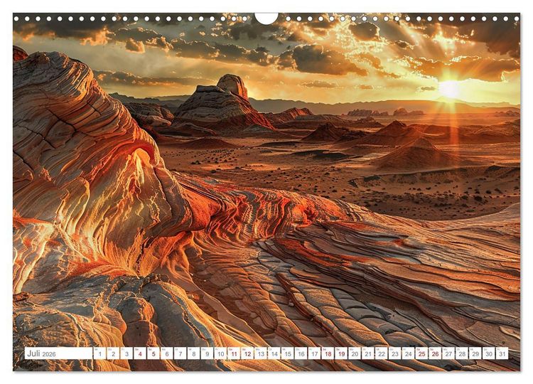 Produktbild: Formen und Farben der Natur (Wandkalender 2026 DIN A3 quer), CALVENDO Monatskalender