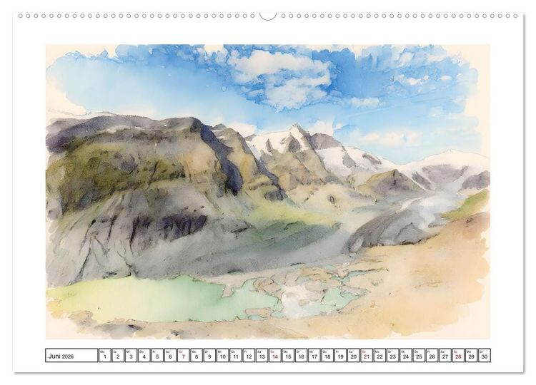 Produktbild: &Ouml;sterreich - Land mit Charme (Wandkalender 2026 DIN A2 quer), CALVENDO Monatskalender