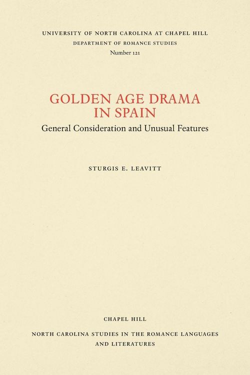 Produktbild: Golden Age Drama in Spain