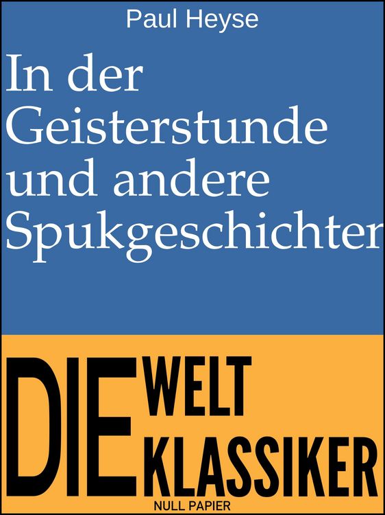 Produktbild: In der Geisterstunde und andere Spukgeschichten