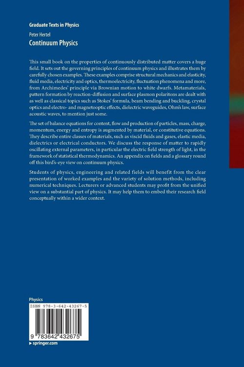 Produktbild: Continuum Physics