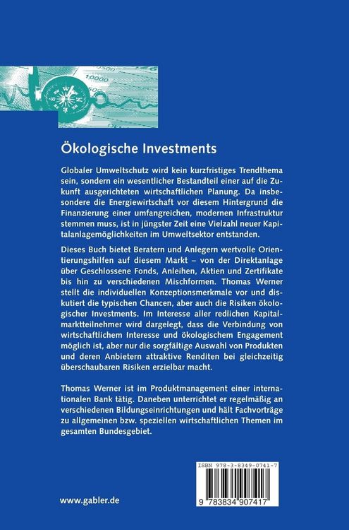 Produktbild: &Ouml;kologische Investments