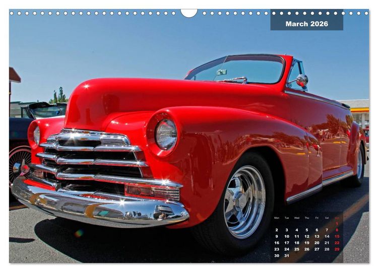 Produktbild: US Classic Cars (Wall Calendar 2026 DIN A3 landscape), CALVENDO 12 Month Wall Calendar