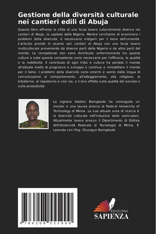 Produktbild: Gestione della diversit&agrave; culturale nei cantieri edili di Abuja