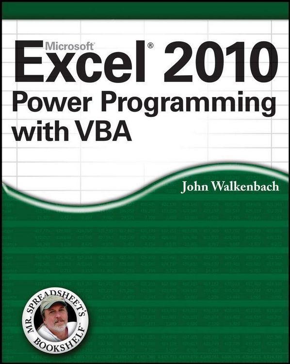 Produktbild: Excel 2010 Power Programming with VBA