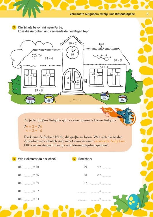Produktbild: Klett Team Drachenstark: Das gro&szlig;e Trainingsbuch Mathe 2. Klasse