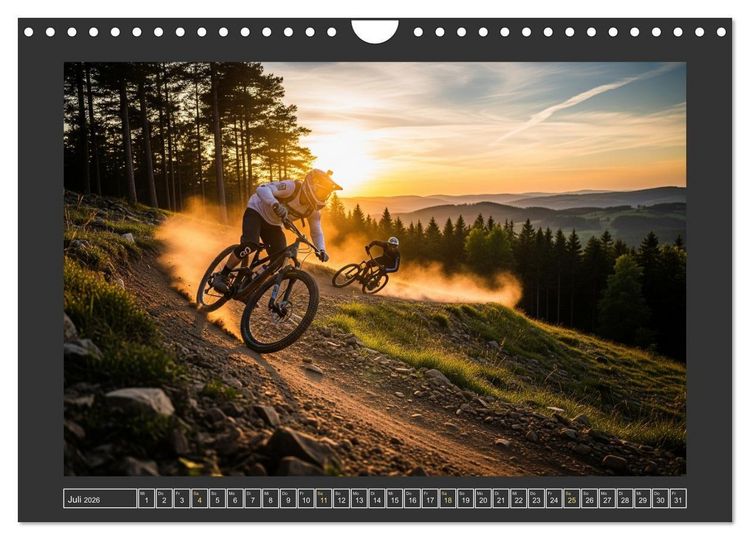 Produktbild: Aktives Sauerland (Wandkalender 2026 DIN A4 quer), CALVENDO Monatskalender