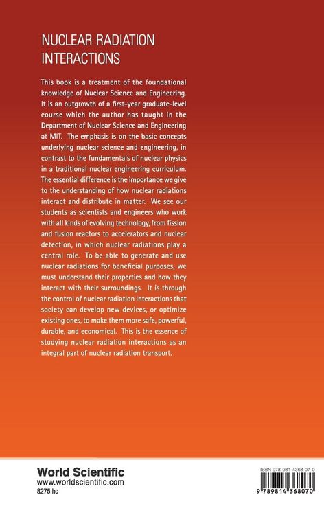 Produktbild: Nuclear Radiation Interactions